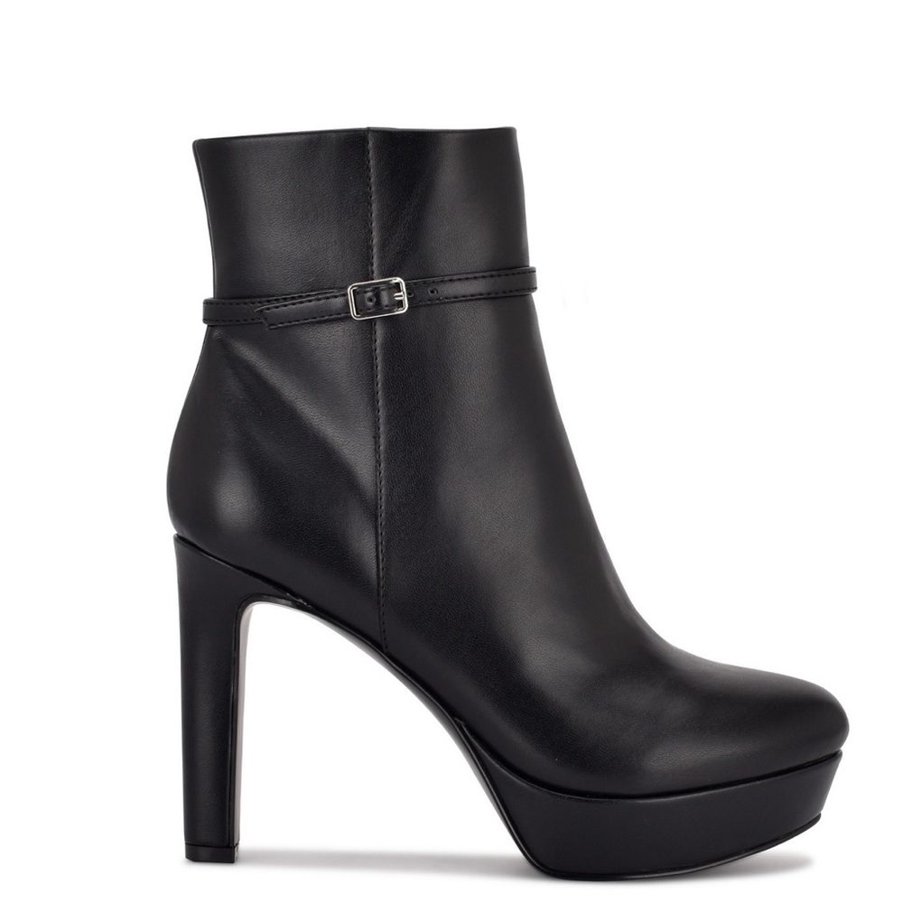 NWOT. Nine West Gripe Women's High Heel Ankle Boots Size 7.5M